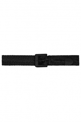Dante 6 | Braided Leather Belt Hazel | Black