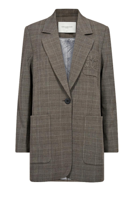 Copenhagen Muse | Checkered blazer Tailor | grey