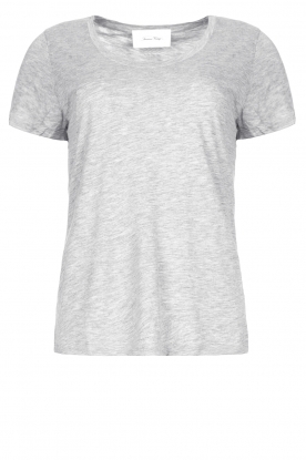 American Vintage | Basic round neck T-shirt Jacksonville | grey
