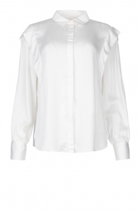 ba&sh | Blouse with shoulder detail Alia | white