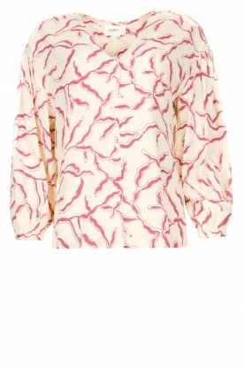 ba&sh | Printed blouse Clea | natural