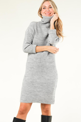 Kocca |  Sweater dress Bembur | grey 