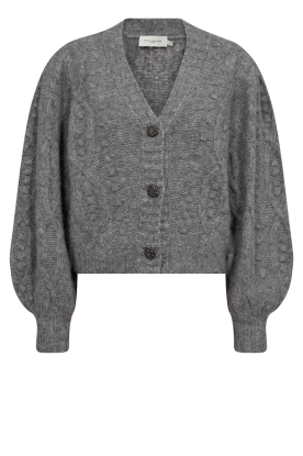 Copenhagen Muse | Knitted cardigan Paca | grey