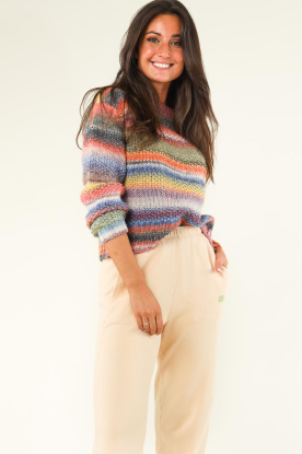 Lollys Laundry |  Knitted sweater Fairhaven | multi 