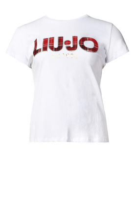 Liu Jo |T-shirt met print Felicia | wit