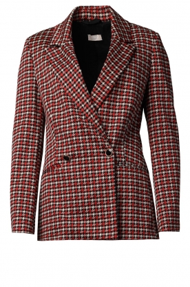 Liu Jo |Pied-de-poule blazer Milano | rood