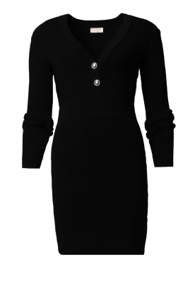 Liu Jo |  Knitted stretch dress Mila | black 