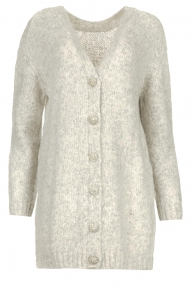 ba&sh | Cardigan with statement buttons Beyla | gray