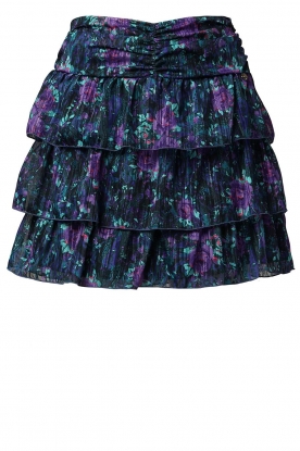 Liu Jo | Jacquard skirt with print Rosa | purple 