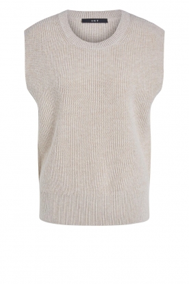 Set | Sleeveless sweater Deya | beige 