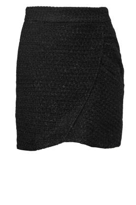 Berenice | Tweed skirt with lurex Julie | black