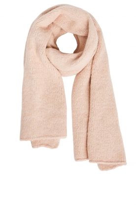 Set | Knitted scarf Aisha | pink