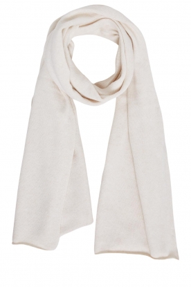 Set | Knitted scarf Aisha | natural