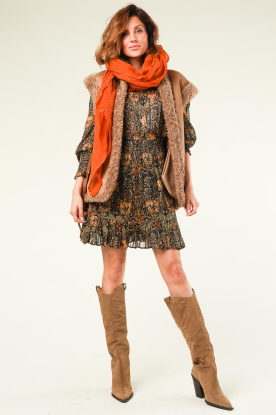 Look Lurex dress with print Deela