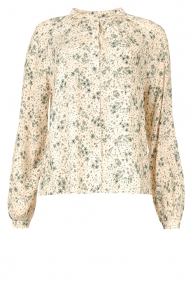 JC Sophie | Print blouse Ghandi | green