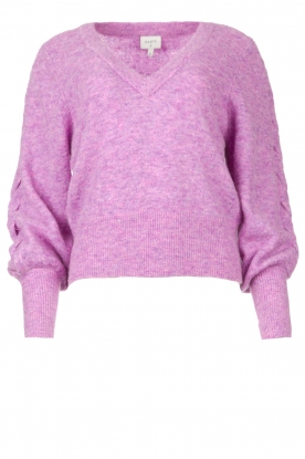 Dante 6 | Knitted sweater Broame | purple