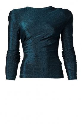 Silvian Heach | Lurex top Ella | blue