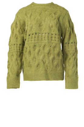 Silvian Heach | Cable sweater Mira | green