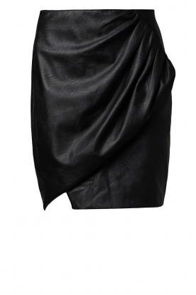 Louizon | Faux leather skirt Annago | black