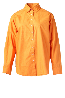 Moment Amsterdam |Poplin blouse Iconic | oranje