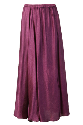 Mes Demoiselles | Washed out silk skirt Vickie | purple
