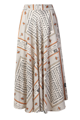 Mes Demoiselles | Printed maxi skirt Uhana | natural