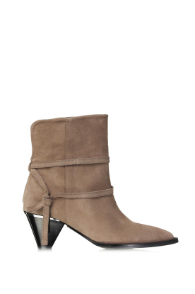 Dante 6 | Short boots Sioux Strapped | beige