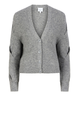 Dante 6 | Soft woolmix cardigan Spella | grey