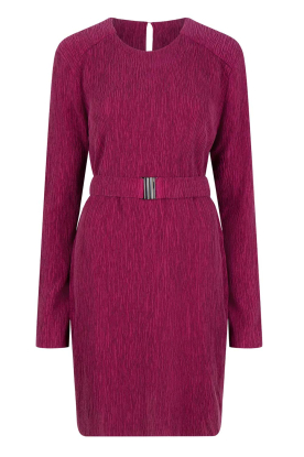 Dante 6 |  Plisse dress in tencell blend Anour | pink 