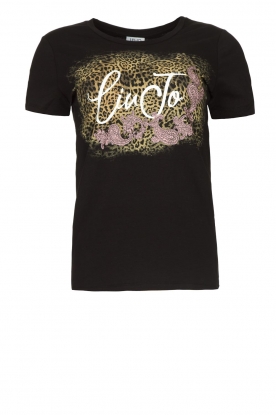 Liu Jo | Cotton logo T-shirt June | black
