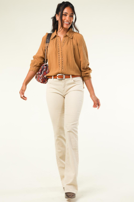 Look Blouse with lace details Sohelia