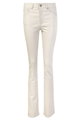 STUDIO AR | Stretch leather pants Amary | natural