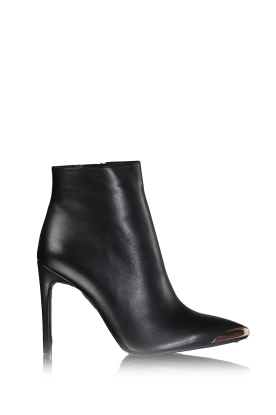 Est'Seven | Leather ankle boots Cleo | black