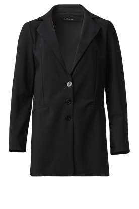 D-ETOILES CASIOPE |Travelwear blazer Dominique | zwart