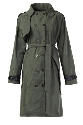 D-ETOILES CASIOPE | Trench coat Flynn | green