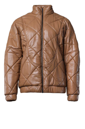 D-ETOILES CASIOPE | Quilted coat Fierce | camel
