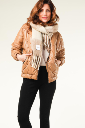 D-ETOILES CASIOPE |  Quilted coat Fierce | camel