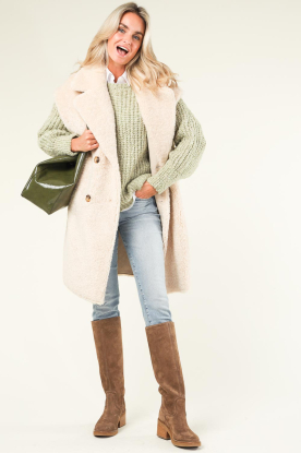 Look Soft chunky knit Begonia
