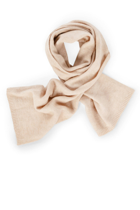 Knit-ted |Soft knitted scarf Evy | beige
