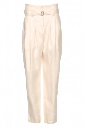IRO | Linen trousers Margate | ecru