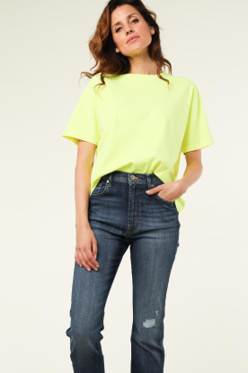 American Vintage |  Boyfriend t-shirt Fizvalley | yellow
