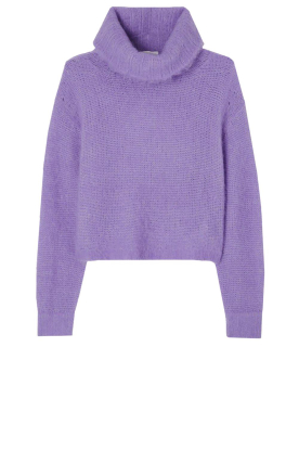 American Vintage |  Cropped soft mix coltrui Ty | purple 