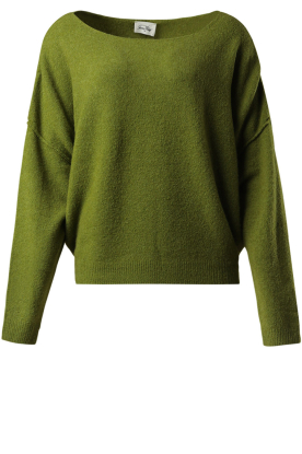 American Vintage | Knitted sweater Damsville | moss green