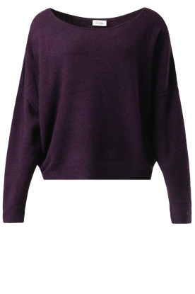 American Vintage | Knitted sweater Damsville | plum