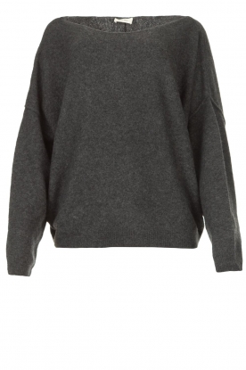 American Vintage | Knitted sweater Damsville | dark grey