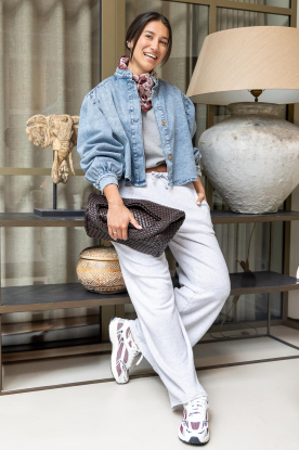 American Vintage |  Jogging pants Atubay | light grey   