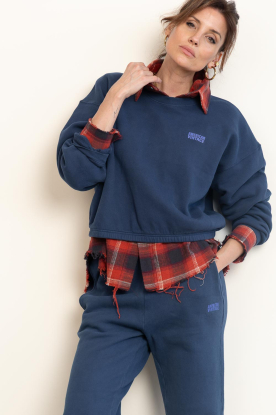 American Vintage |  Soft sweater Izubird | blue 