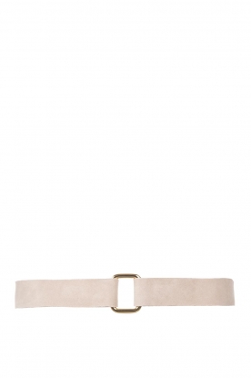 The Kaia | Suede waistbelt Lucy | natural