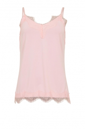 CC Heart | Top with lace Puck | light pink