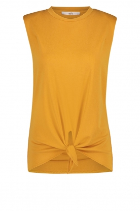 Aaiko | Top with knotted detail Marcella | orange